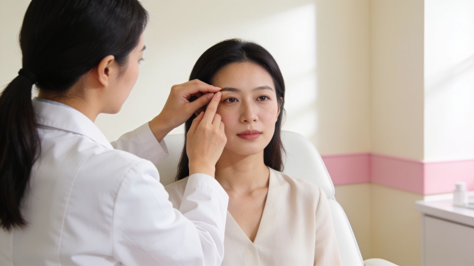 Syringoma Removal consultation at IN Eternity Clinic
